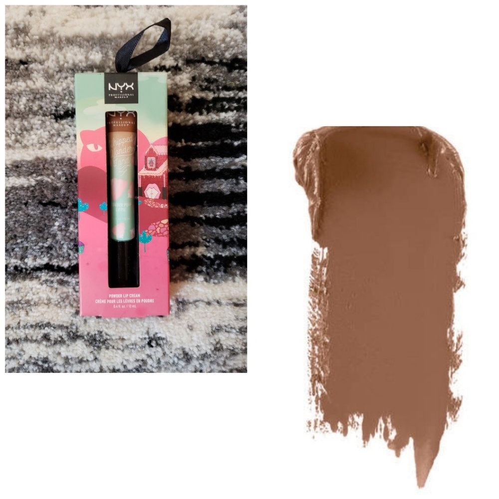 New nyx powder lip cream lipstick butterscotch